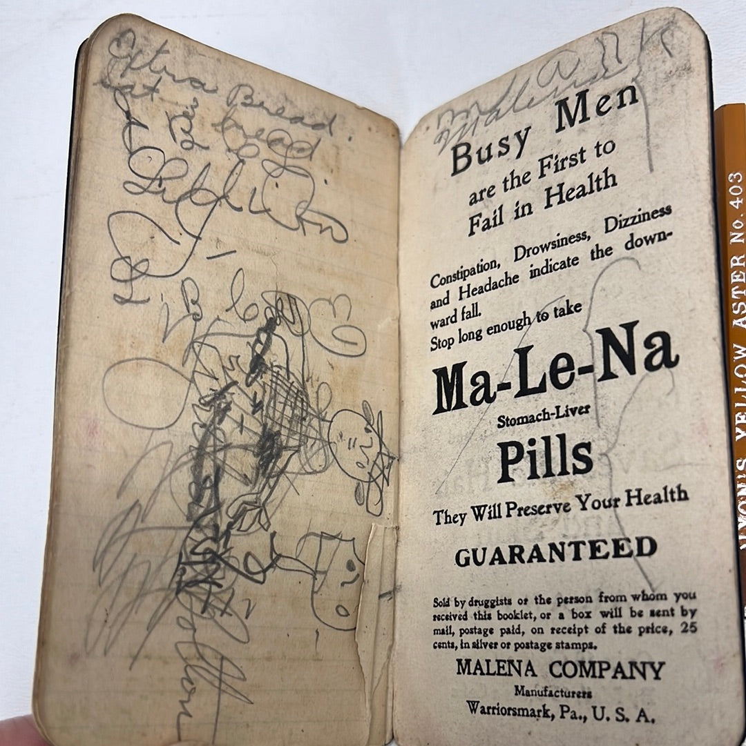 Reporter’s Notebook & Pencil Killers of the Flower Moon Movie Prop Y'allywood Props