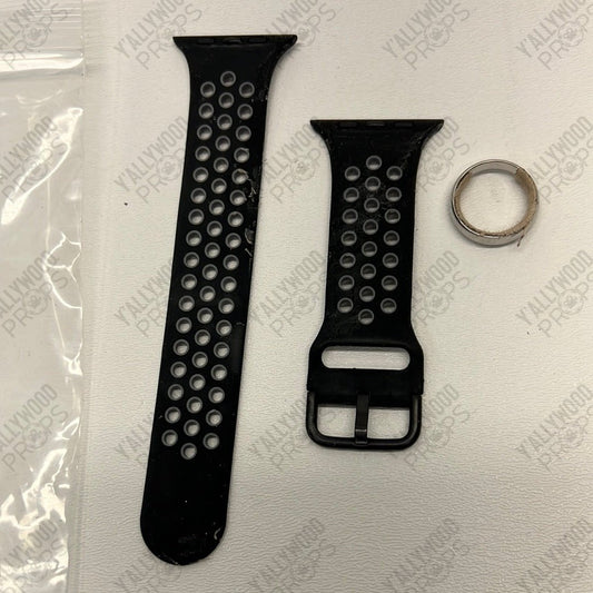 Sportsmaster’s Stunt Apple Watch Band & Ring Stargirl TV Series Wardrobe Y'allywood Props