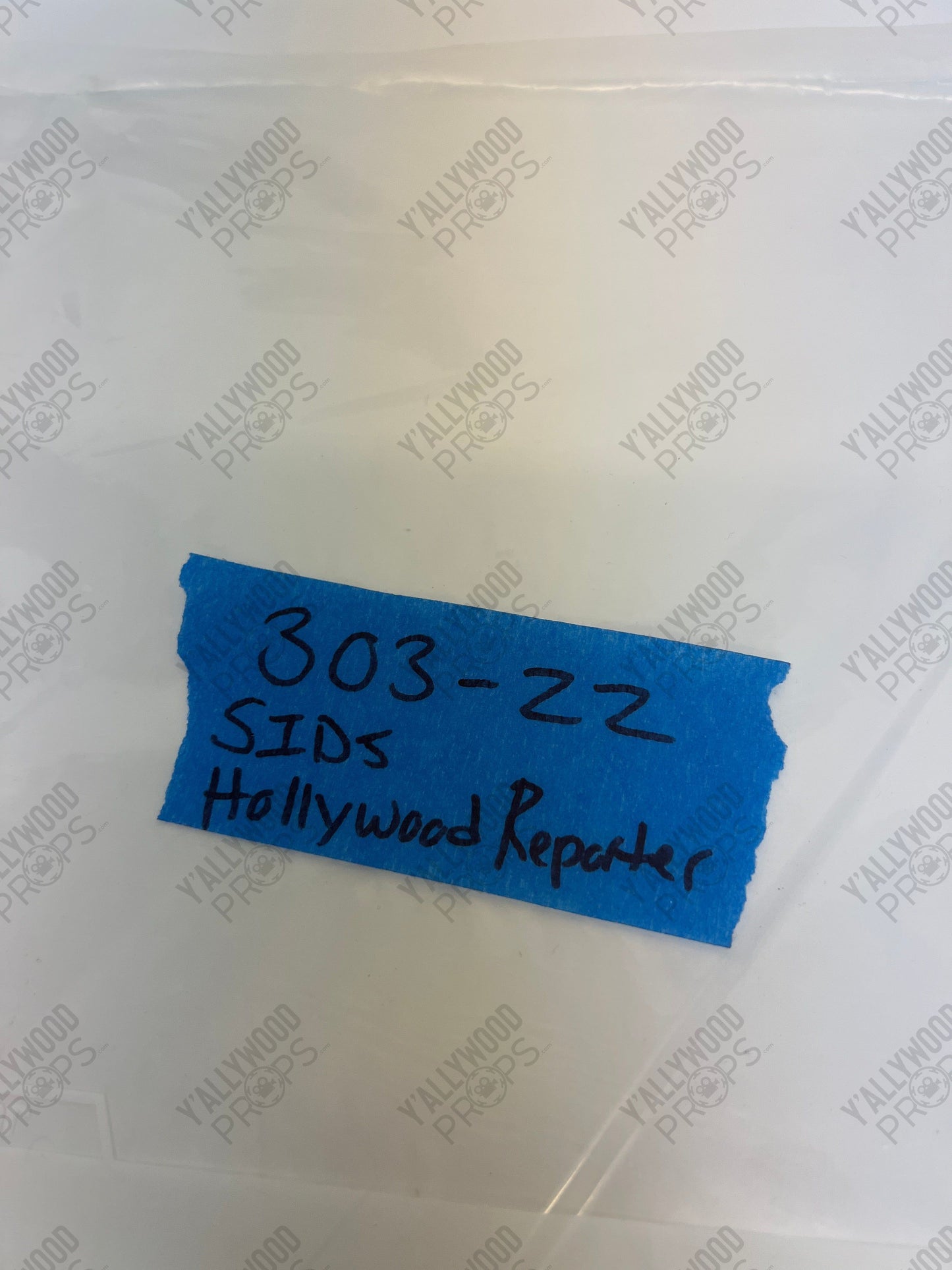 Sid’s Hollywood Reporter Magazine S3E3 Cobra Kai Movie Prop Y'allywood Props