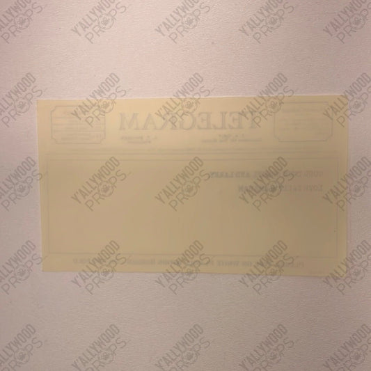 Larry’s Weddimg Telegram S3E8 Doom Patrol Movie Prop Y'allywood Props
