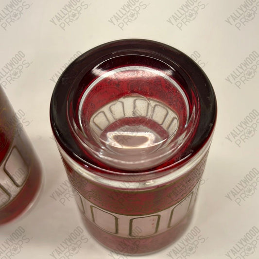 Shot Glasses, from Red Notice Movie Prop Y'allywood Props