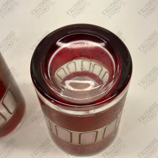 Shot Glasses, from Red Notice Movie Prop Y'allywood Props