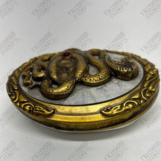 Ceramic Egg Jewelled Piece from Red Notice Movie Prop Y'allywood Props