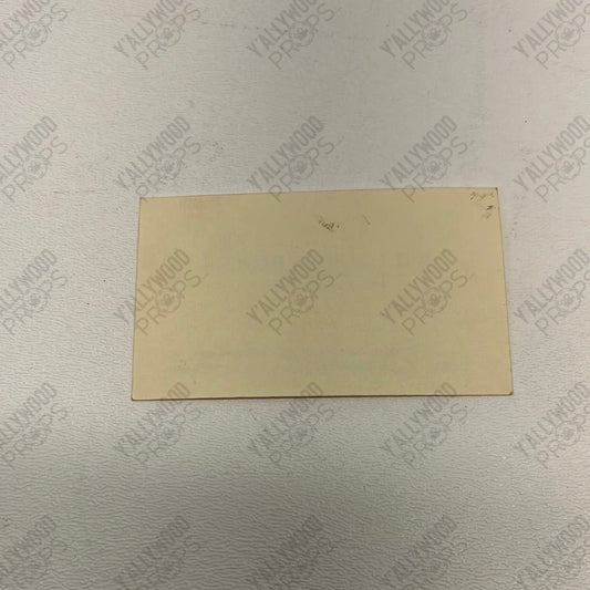 Detective William Burns Business Card Killers of the Flower Moon Movie Prop Y'allywood Props