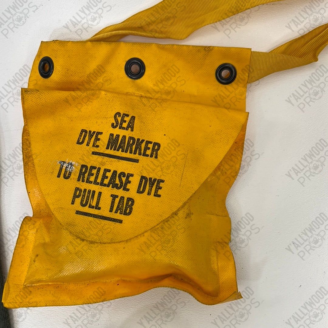 Dye Pack, Gloves and Beacon Light from Devotion Movie Prop Y'allywood Props