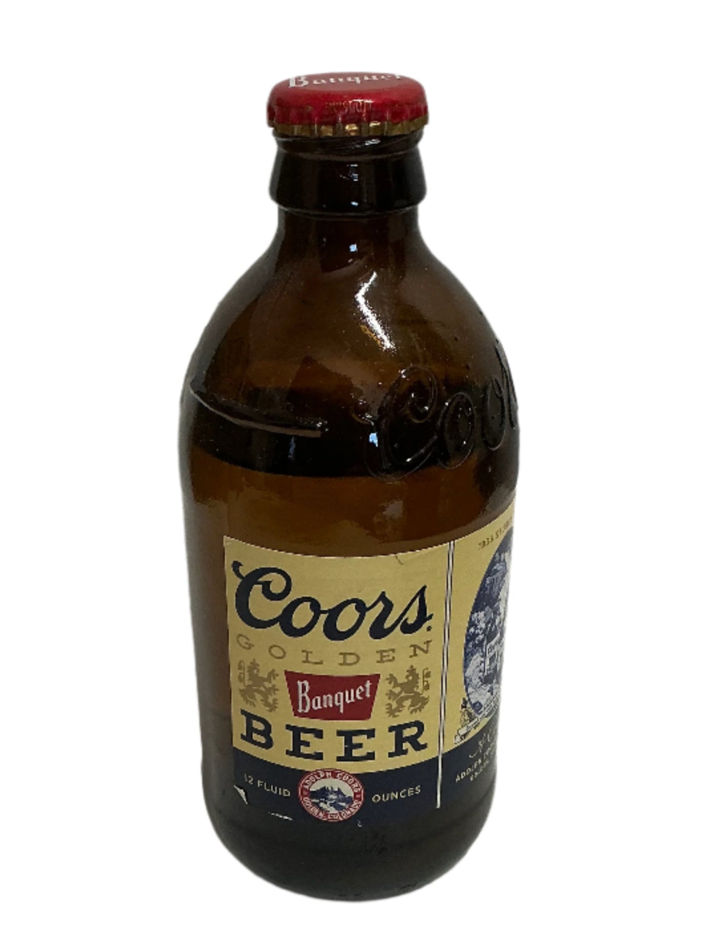 Coors Banquet Glass Bottle Cobra Kai Movie Prop Y'allywood Props