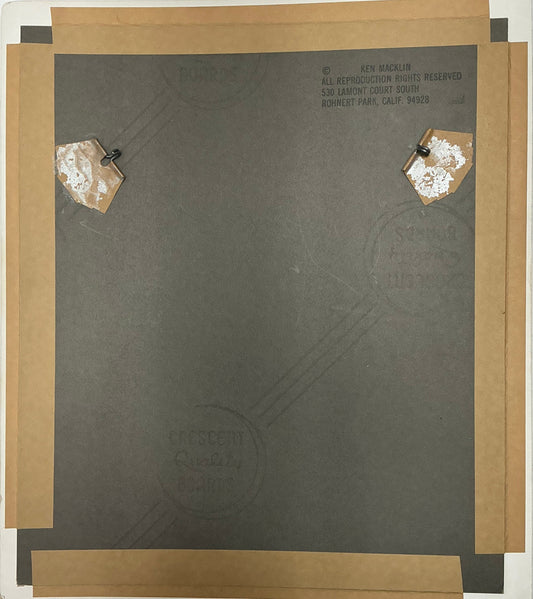 Ken Macklin Signed Print "Wizard" Autograph Y'allywood Props