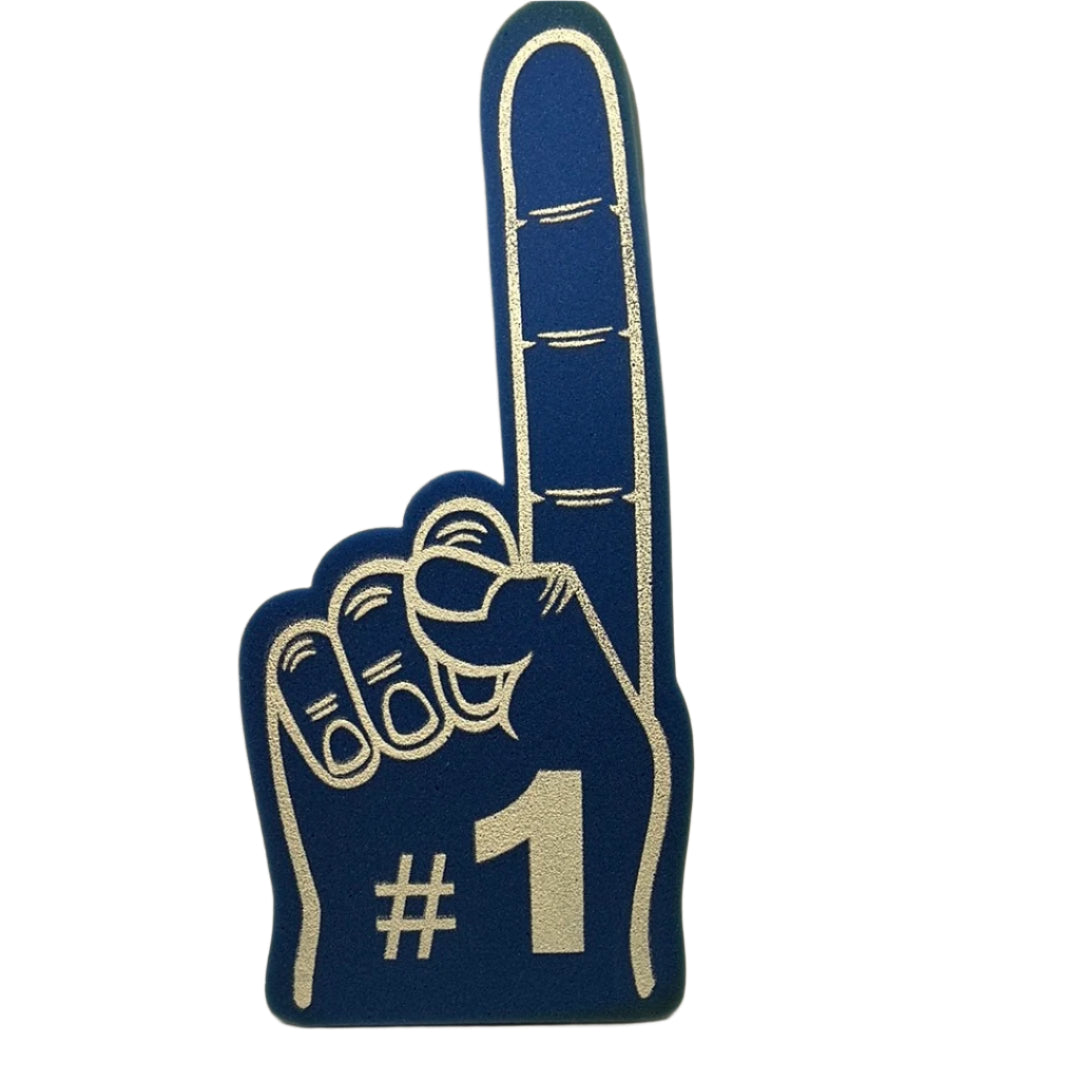Blue Valley High School Football Foam Hands Stargirl Movie Prop Y'allywood Props