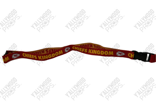 Kansas City Chiefs & Miami Dolphins Lanyards Ballers (2015-2019) Movie Prop Y'allywood Props
