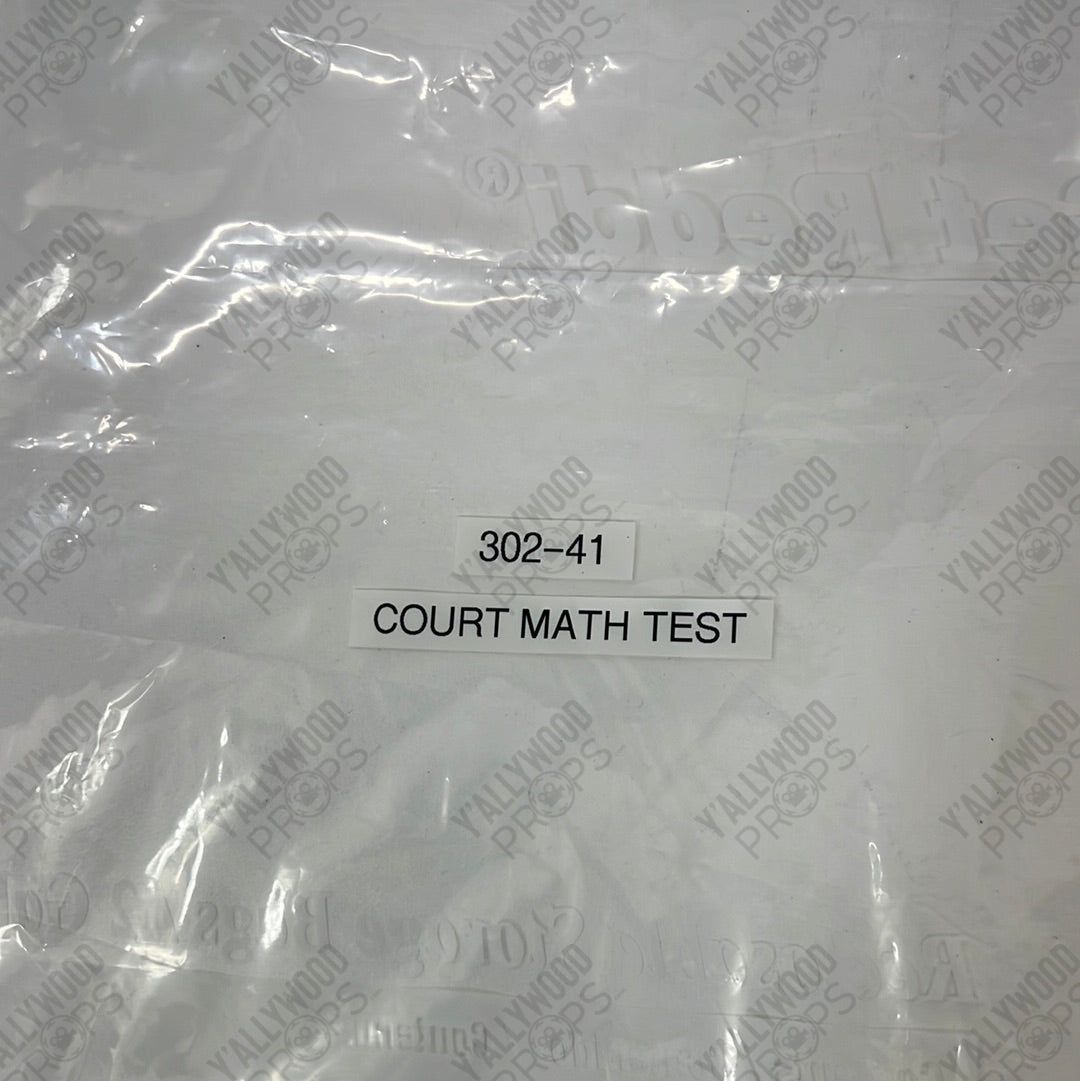 Courtney’s Math Test S3 E2 Stargirl Movie Prop Y'allywood Props
