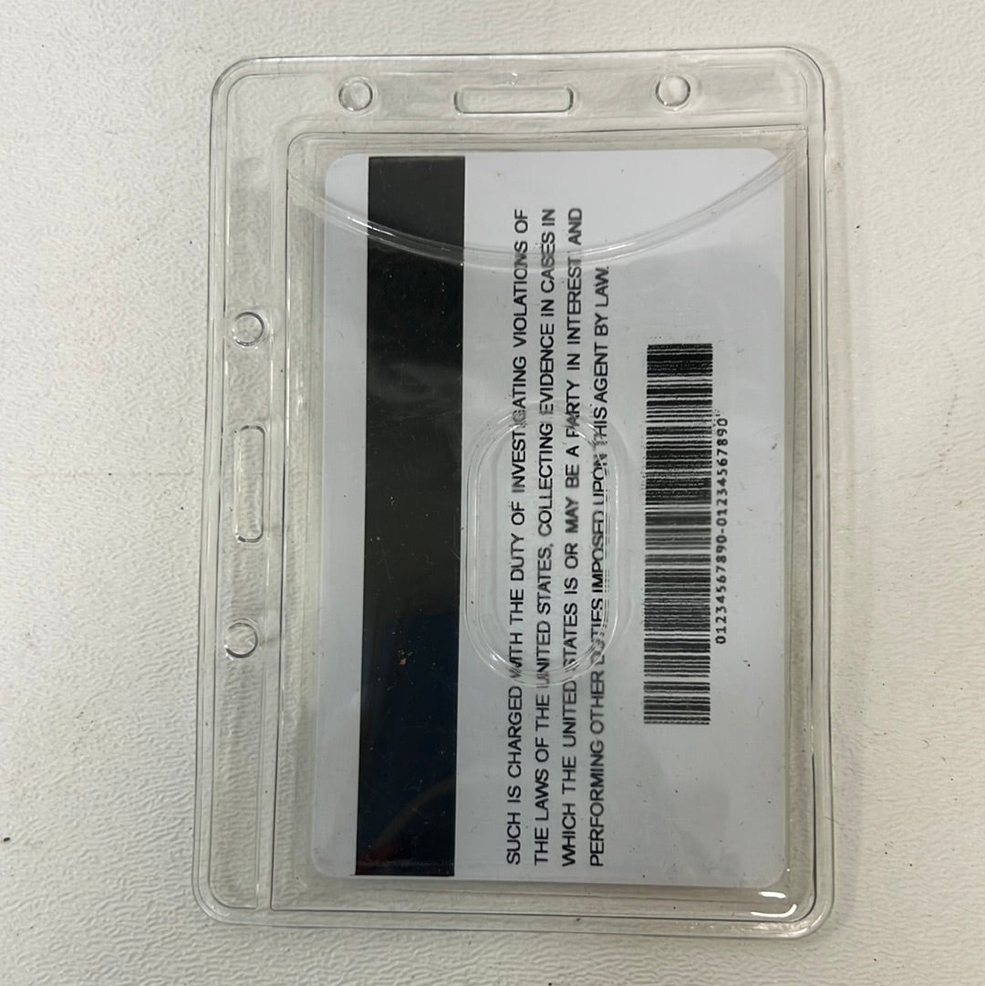 Sam Snow's (Ronda Rousey) ID Tag Mile 22 Movie Prop Y'allywood Props