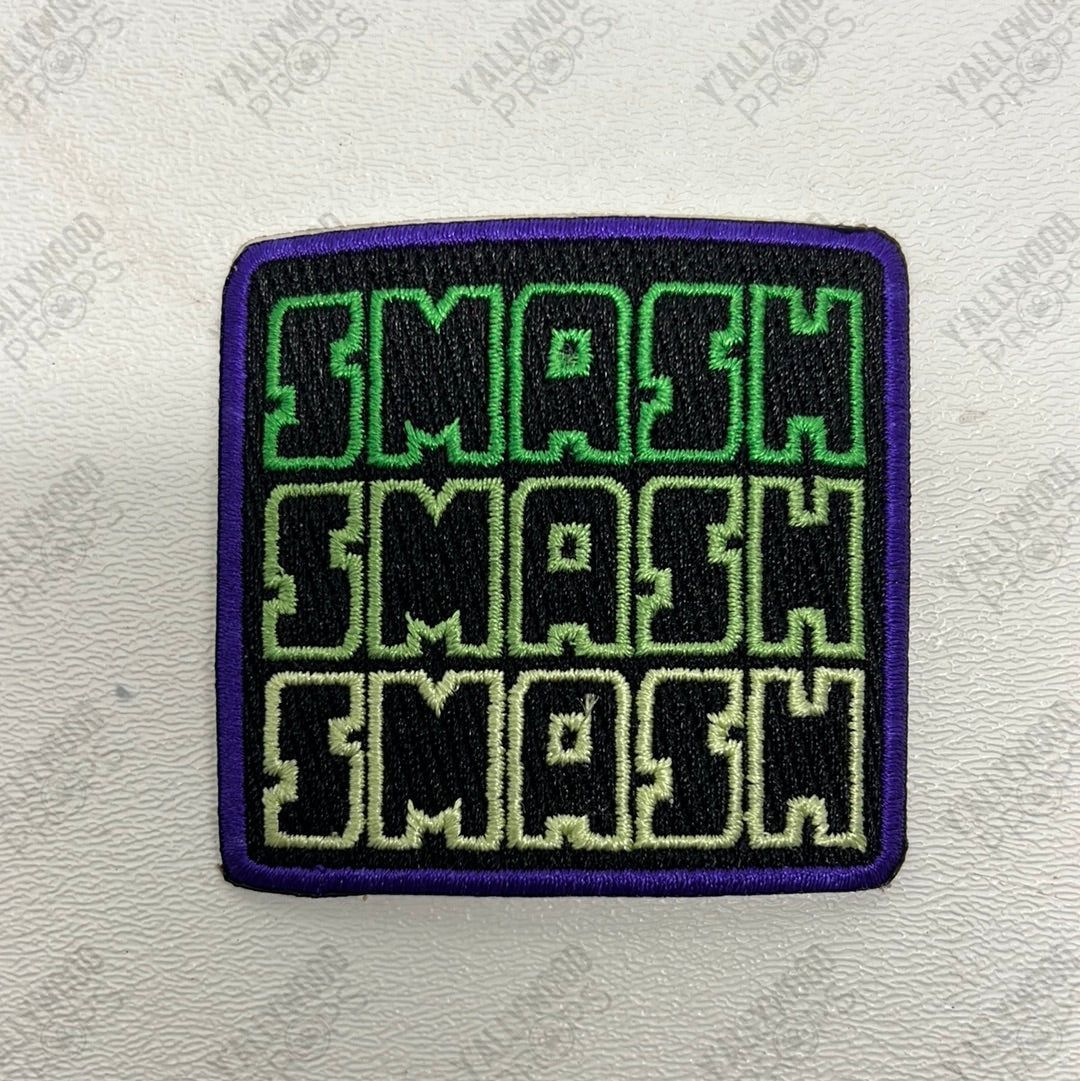 AvengerCon Patches Ms Marvel TV Show Movie Prop Y'allywood Props 2.5”x2.5” Smash Smash Smash