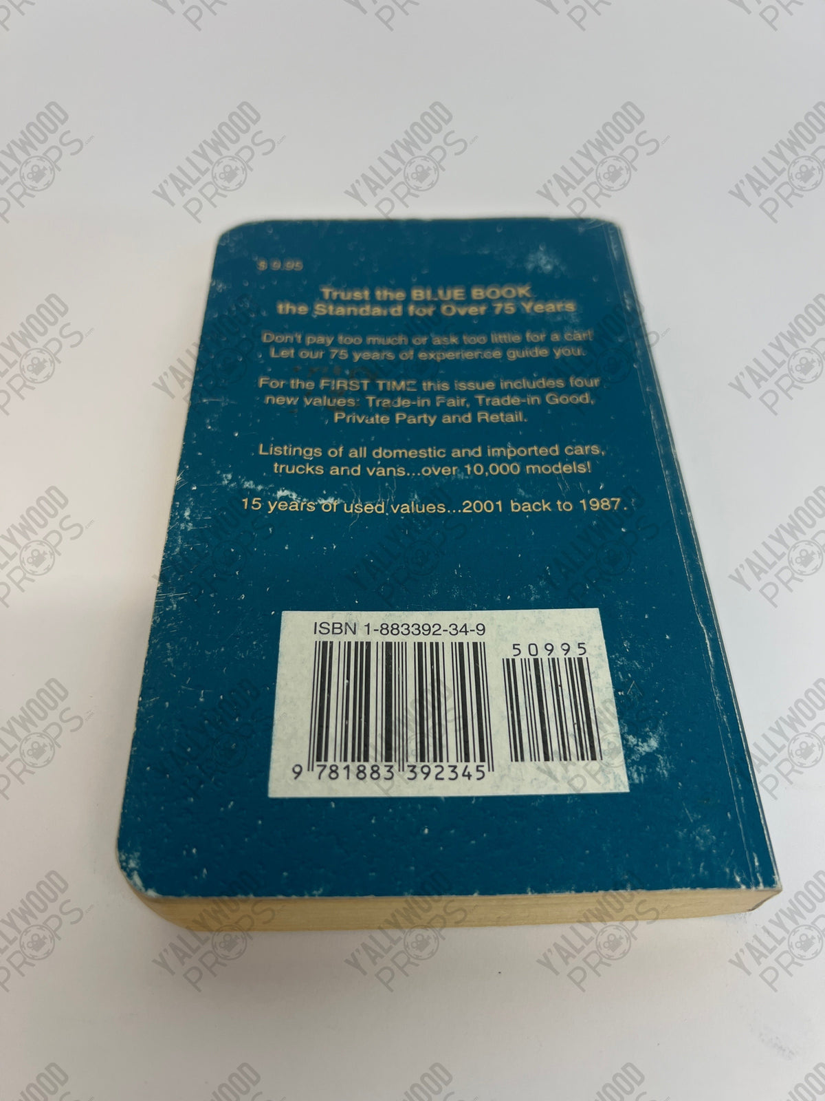 Pawn Shop Blue Book S3E3 Cobra Kai Movie Prop Y'allywood Props