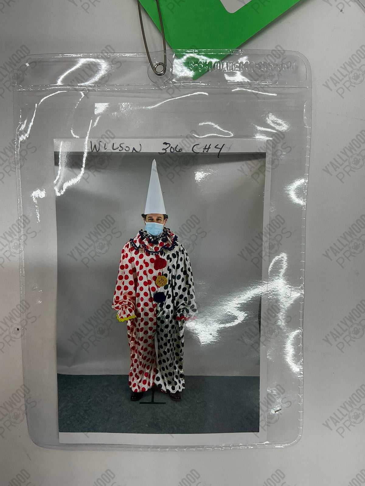 Clown Costume S3E6 Doom Patrol TV Series (2019) Wearable Wardrobe Y'allywood Props