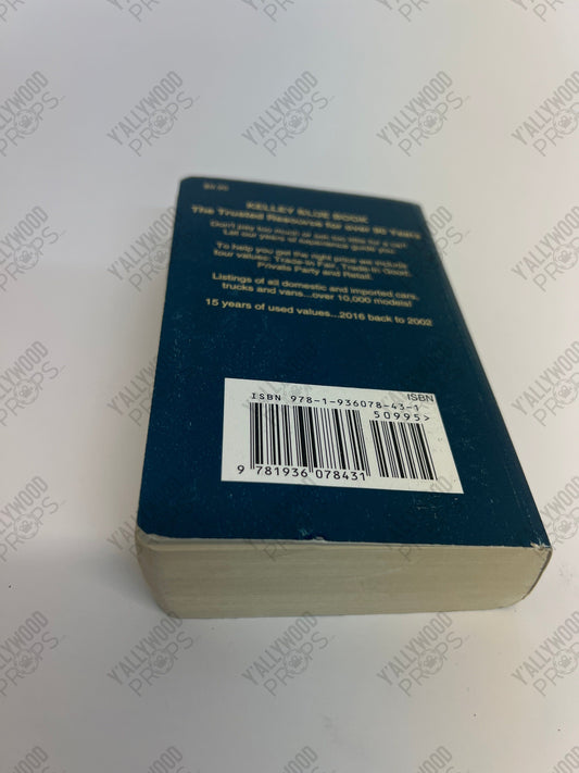 Pawn Shop Blue Book S3E3 Cobra Kai Movie Prop Y'allywood Props