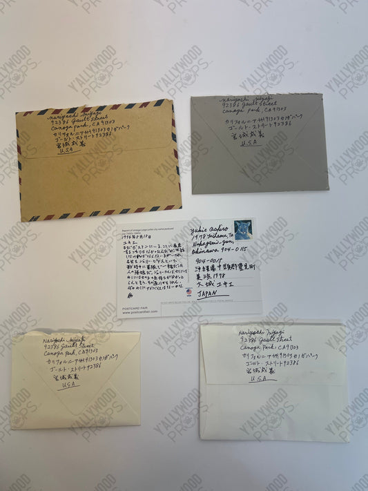 Mr Miyagi’s Letters to Yukie S3E4 Cobra Kai Movie Prop Y'allywood Props
