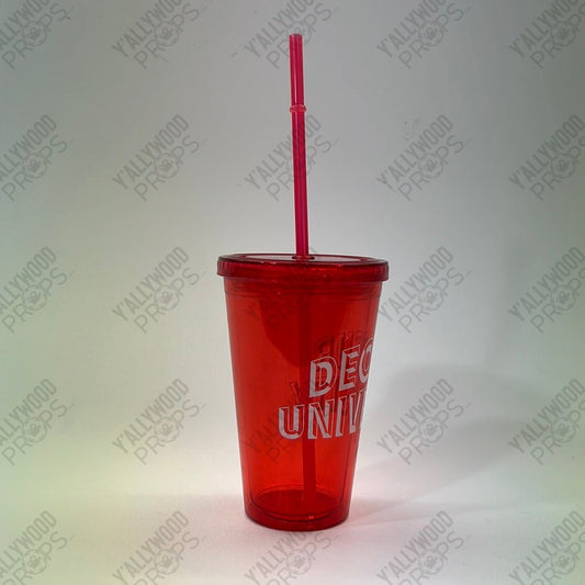 Decatur University Water Cup Life of the Party Movie Prop Y'allywood Props
