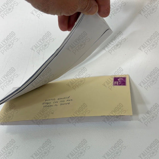 The Whitmore’s Mail from The Gambler S3E1 Stargirl Movie Prop Y'allywood Props