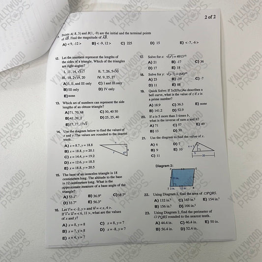 Courtney’s Math Test S3 E2 Stargirl Movie Prop Y'allywood Props