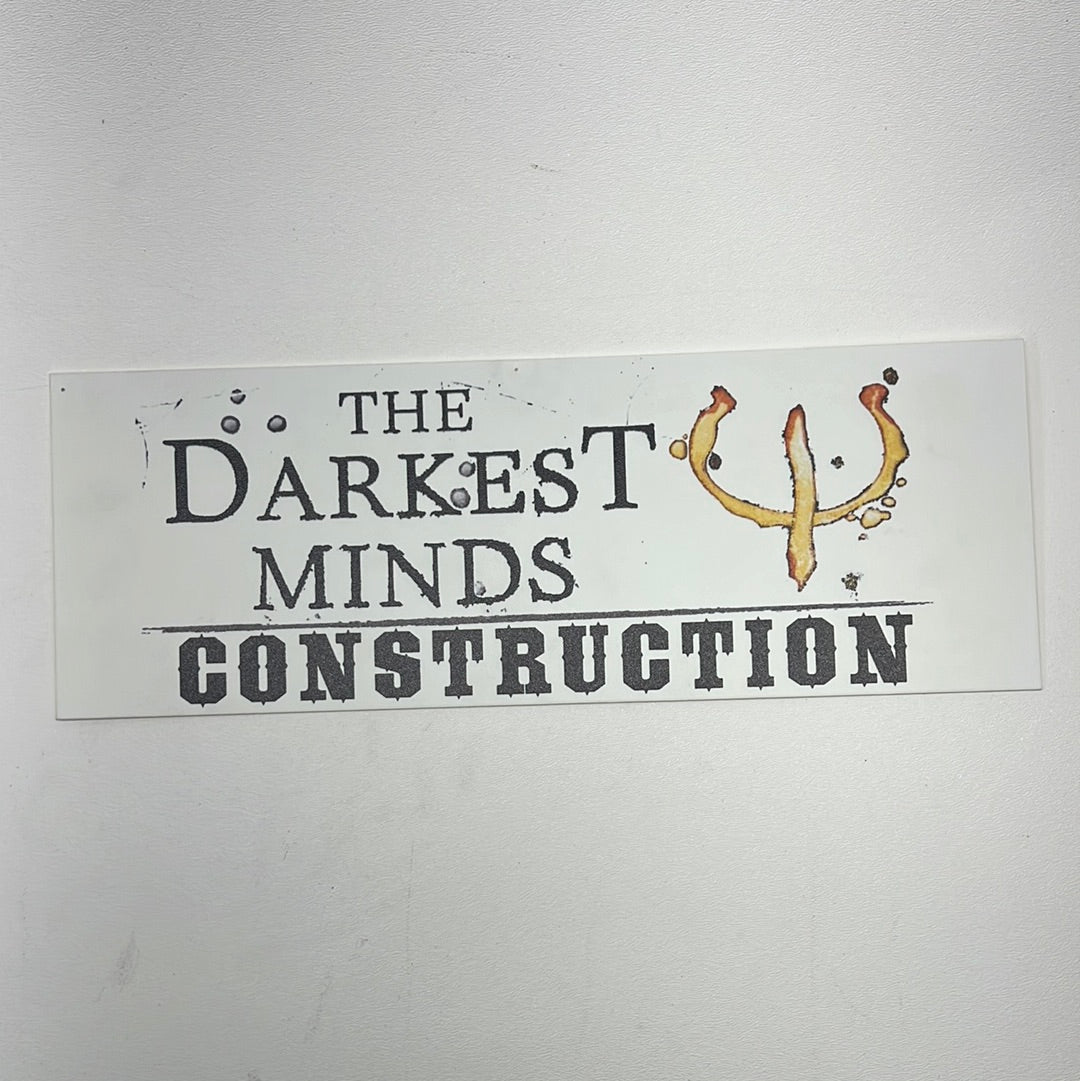 Parking Pass Cast & Crew The Darkest Minds Movie Prop Y'allywood Props
