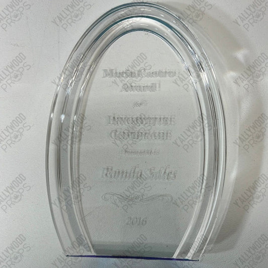 Ronda Sales Award from Being Mary Jane Movie Prop Y'allywood Props