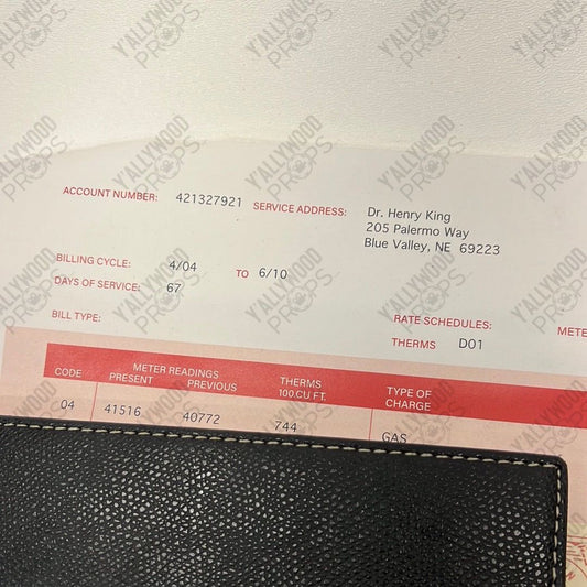 Brainwave, Dr King’s Agenda & Bills Stargirl Movie Prop Y'allywood Props