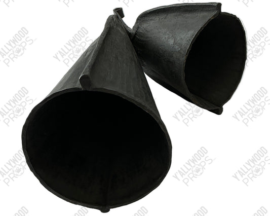 Antique Gankogui Double Bell Prop Killers of the Flower Moon (2023) Movie Prop Y'allywood Props