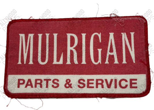 Mulrigan Parts & Service Patch S1E1 Doom Patrol (2019) Movie Prop Y'allywood Props