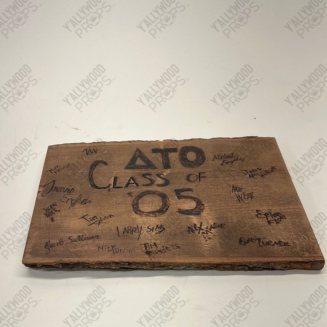 DTO Fraternity Sign from Life of the Party Movie Prop Y'allywood Props