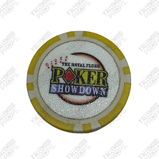 Poker Chips The Ladykillers (2004) Movie Prop Y'allywood Props Yellow