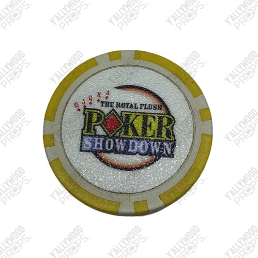 Poker Chips The Ladykillers (2004) Movie Prop Y'allywood Props Yellow