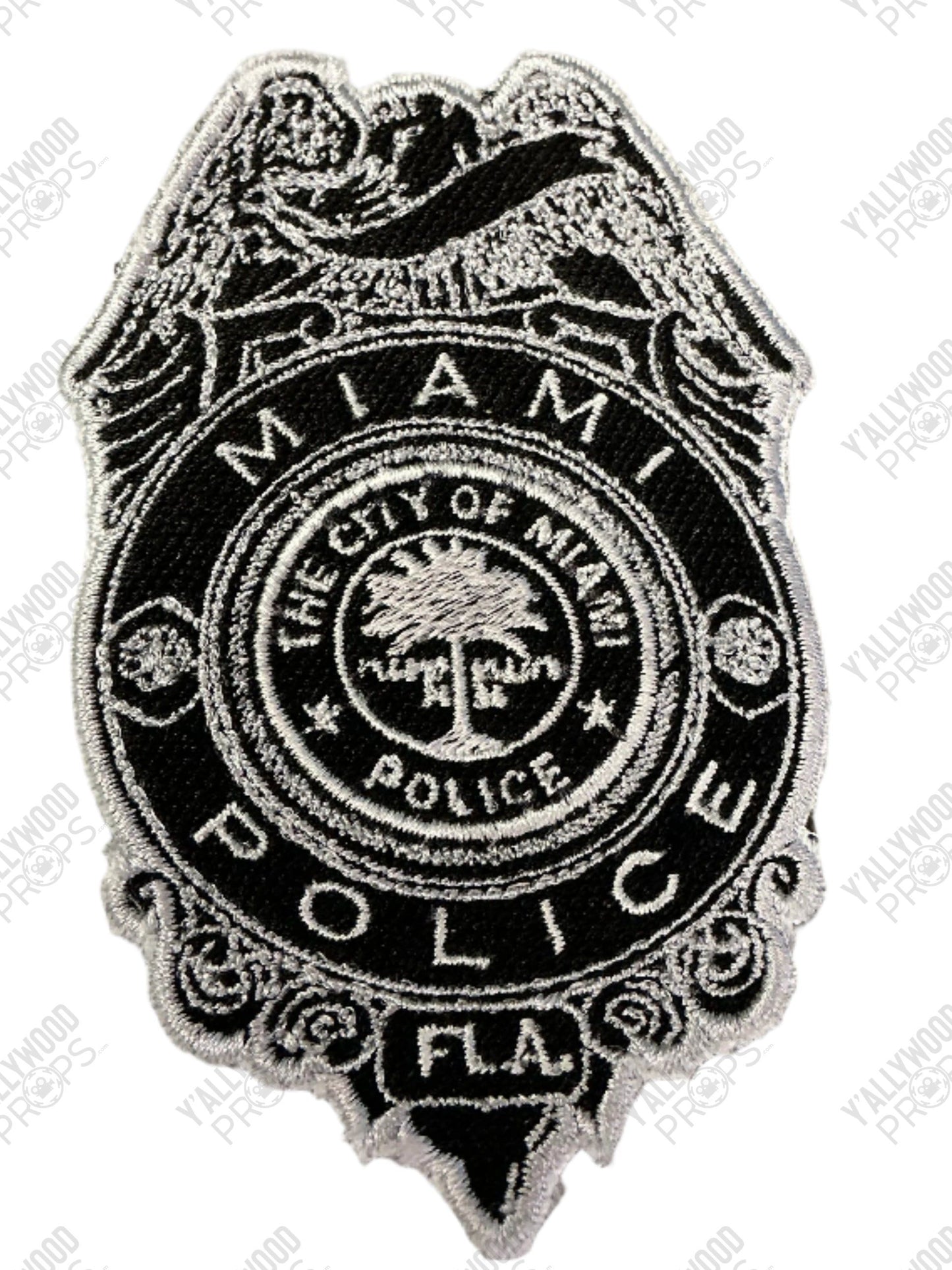 Miami Police Lieutenant Patch Bad Boys 4 Ride or Die Movie Prop Y'allywood Props
