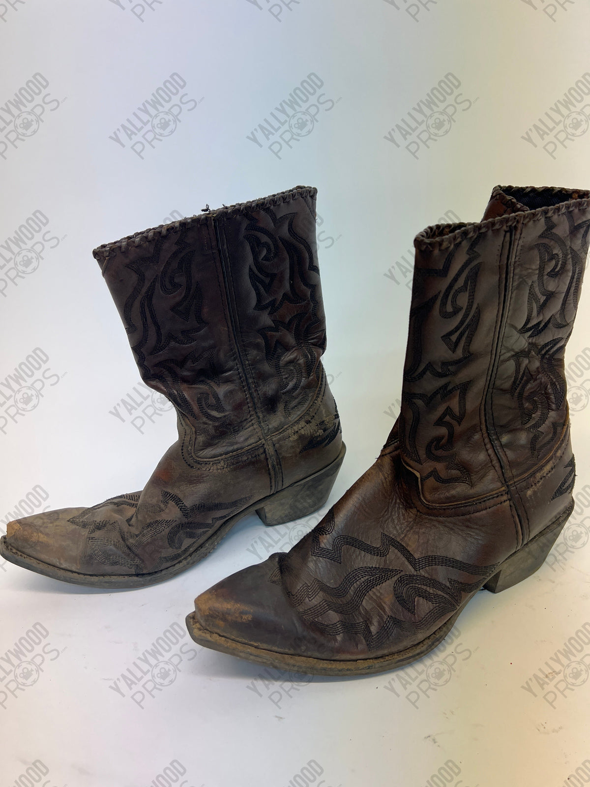 Cowboy Boots Killers of the Flower Moon Wardrobe Y'allywood Props Laredo, 5th pair, size 12