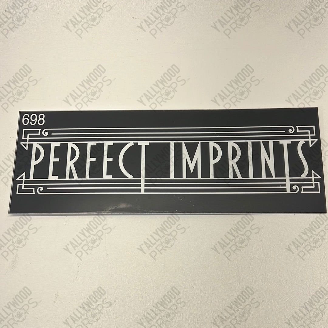 Parking Pass Cast & Crew Blade Movie Prop Y'allywood Props