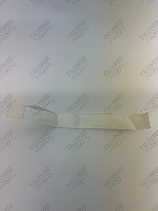 Miguel’s Hospital Bracelet S3 Cobra Kai Movie Prop Y'allywood Props