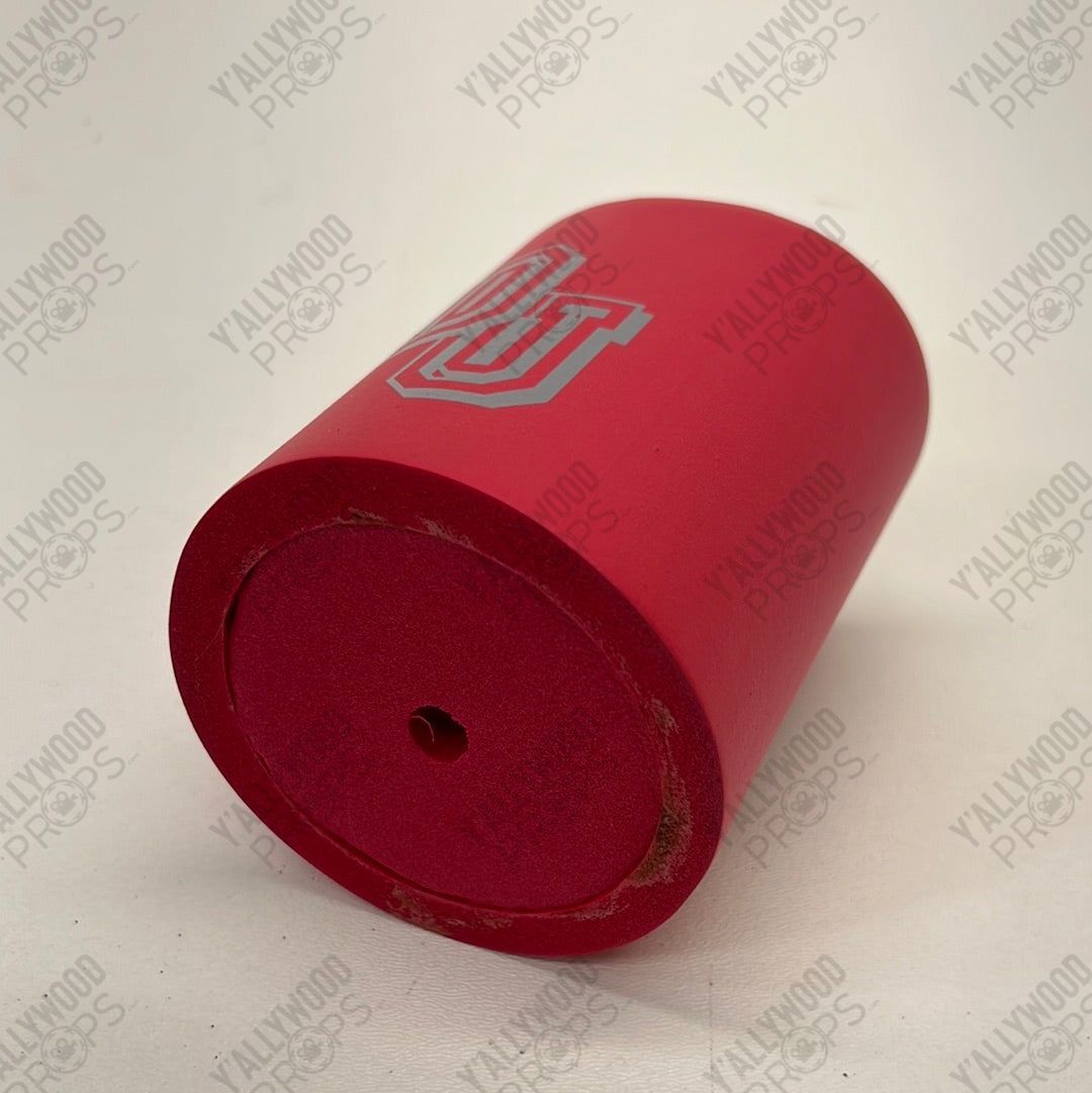 Decatur University Coozie Life of the Party Movie Prop Y'allywood Props