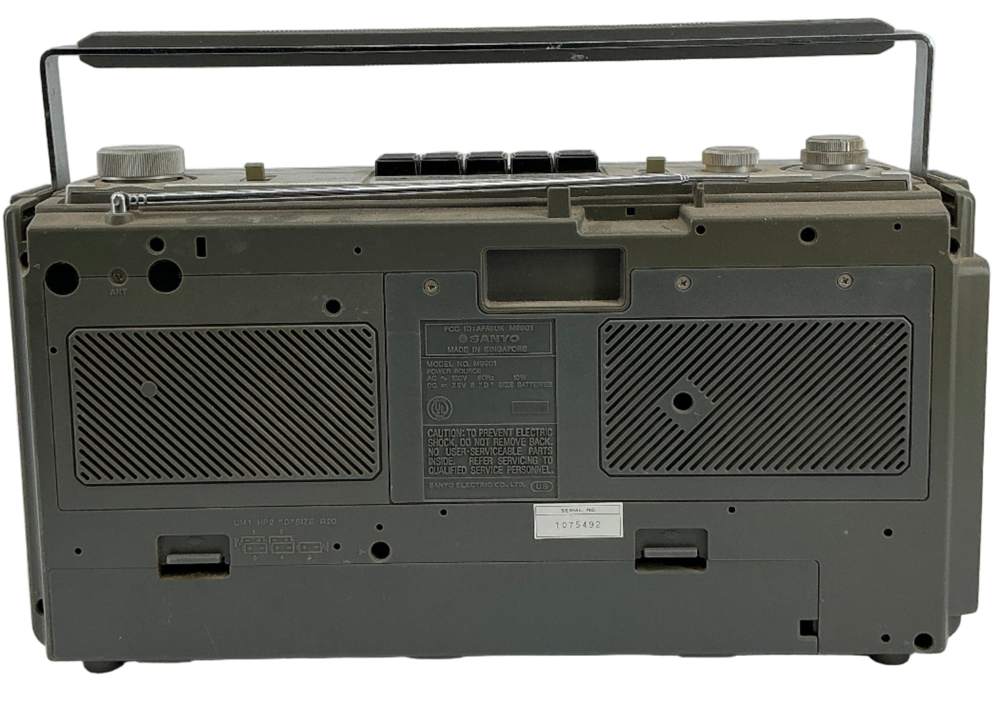 Stereo from the Byer's House Stranger Things (2016-2025) Movie Prop Y'allywood Props