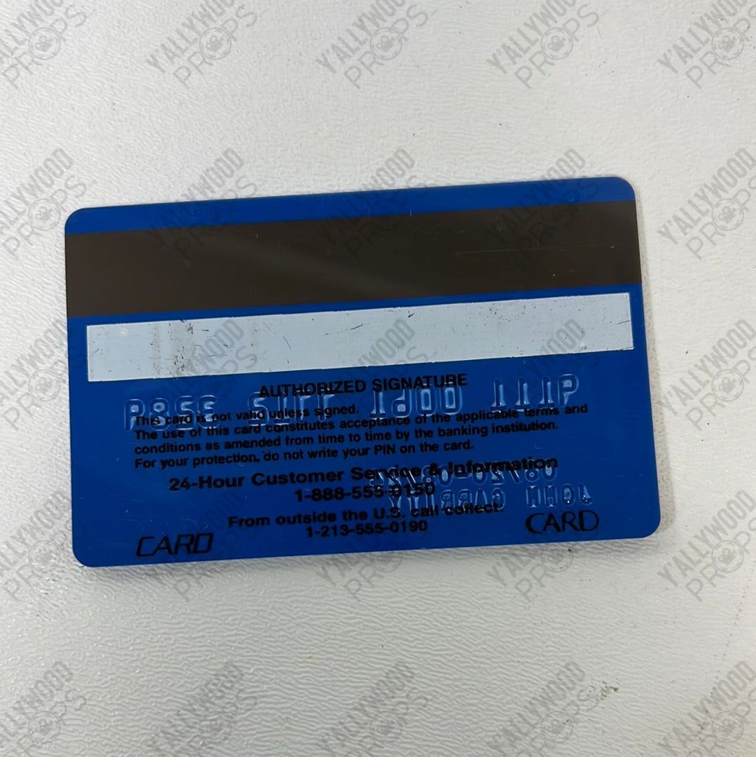 Gerard Butler’s Credit Card Greenland Movie Prop Y'allywood Props