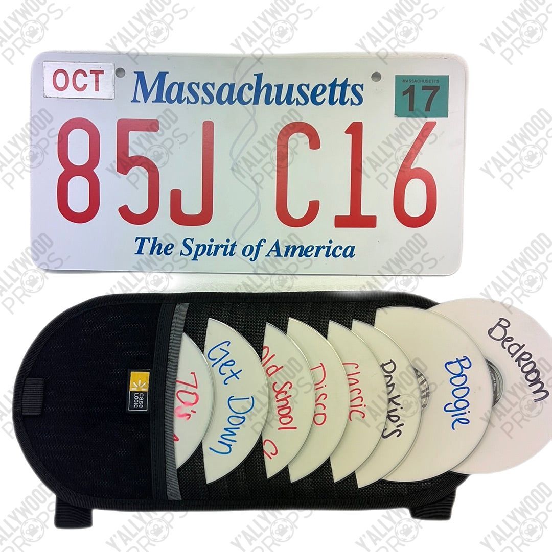 Pookie’s License Plate and CD case Survivor’s Remorse Movie Prop Y'allywood Props