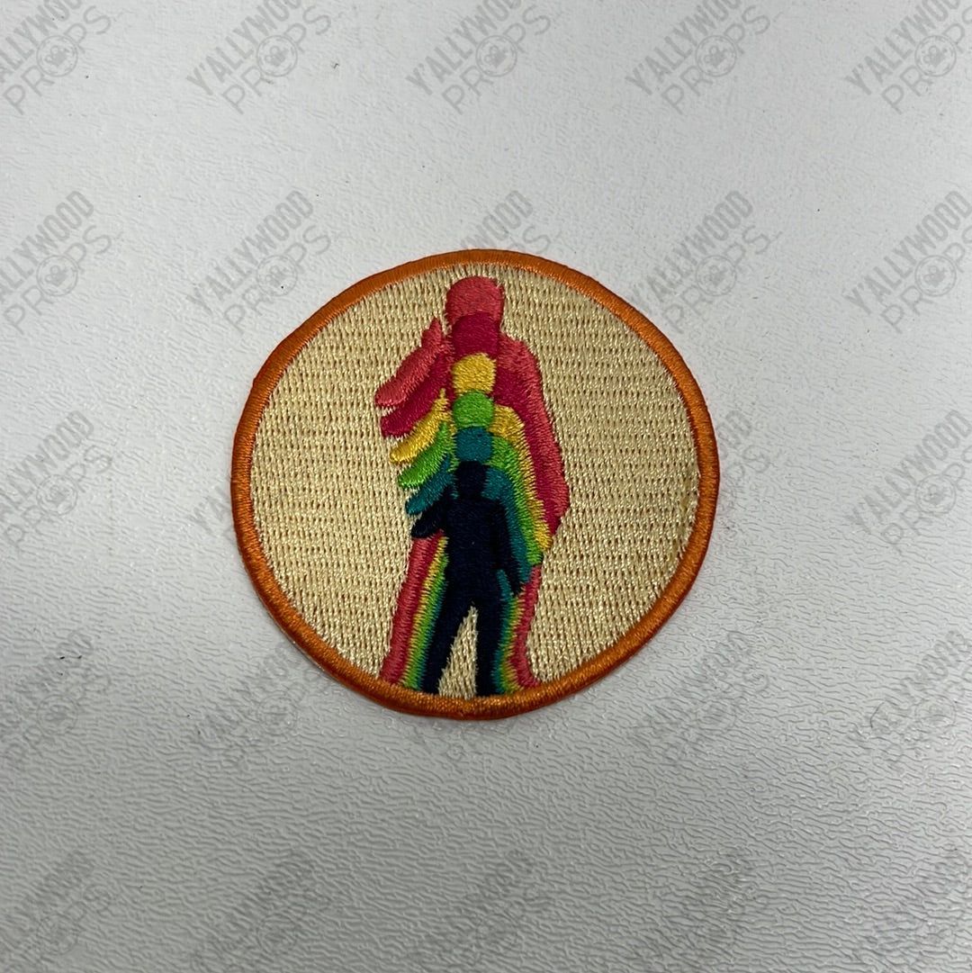AvengerCon Patches Ms Marvel TV Show Movie Prop Y'allywood Props 2.25” Round Rainbow Figure