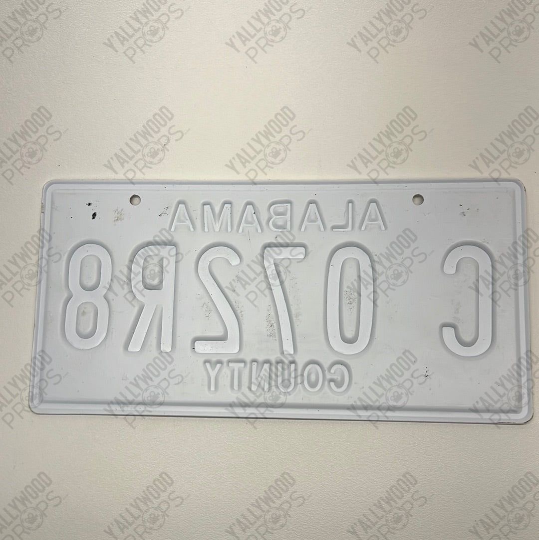Alabama County License Plates Just Mercy Movie Prop Y'allywood Props