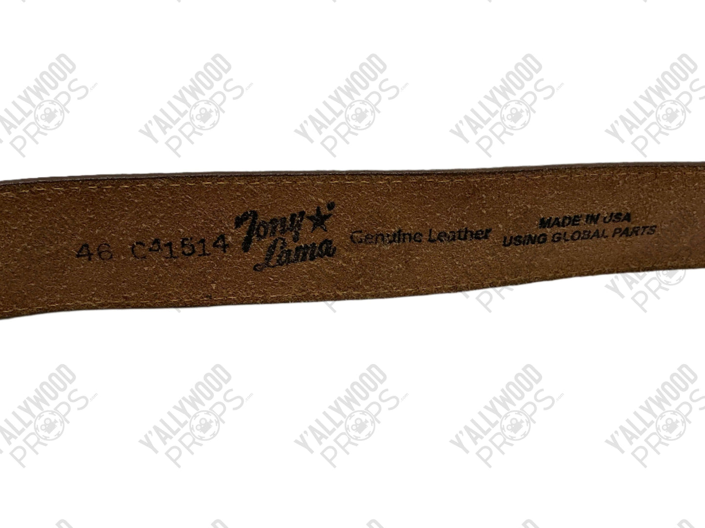 RJ Steele Leather Belt S2E1 Doom Patrol Wearable Wardrobe Y'allywood Props