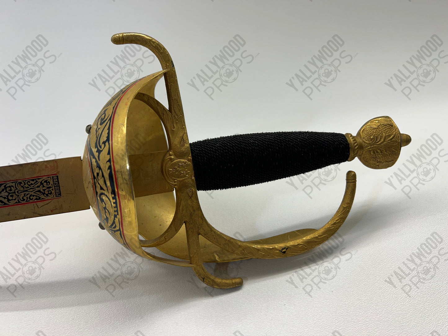 Sword from Red Notice Fight Scene Movie Prop Y'allywood Props