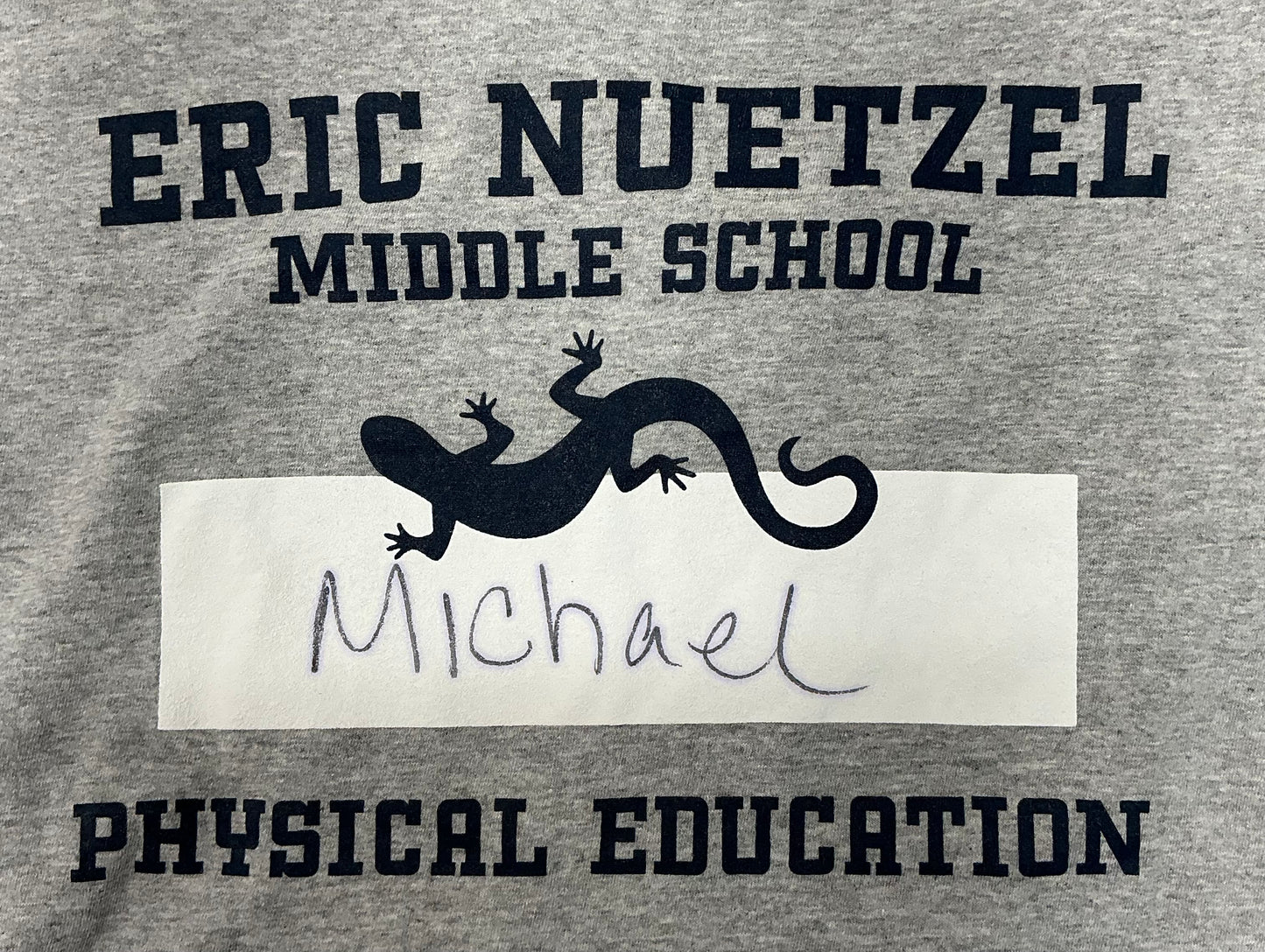 Middle School PE T-Shirts Me Apple TV Series (2024) Y'allywood Props YL Michael