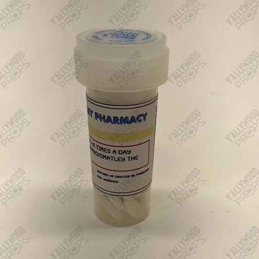 Sofus Mahkent Pills, S3E10 Stargirl Movie Prop Y'allywood Props