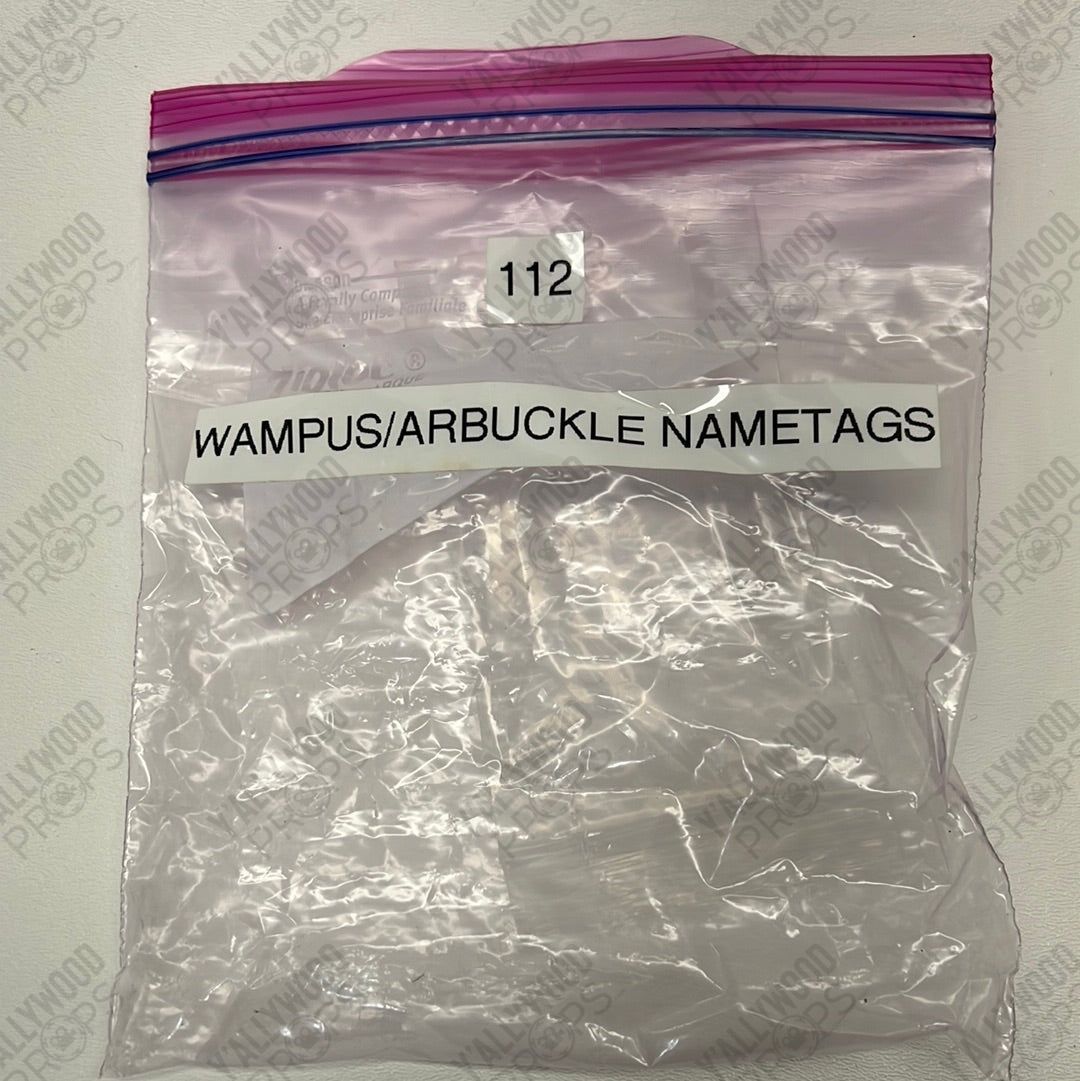 Arbuckle Nametag S1E12 Doom Patrol Movie Prop Y'allywood Props