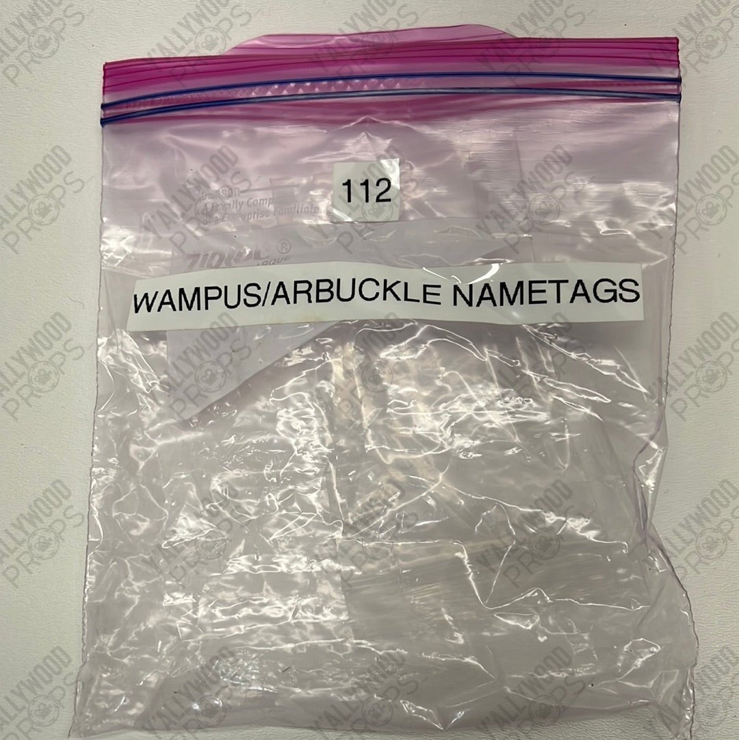 Arbuckle Nametag S1E12 Doom Patrol Movie Prop Y'allywood Props