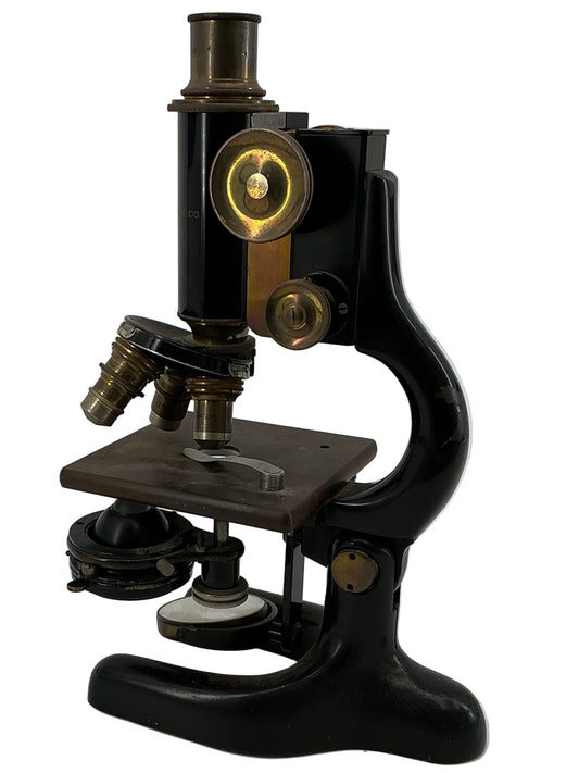Antique Microscope from T’Challas Quarters Black Panther (2018) Movie Prop Y'allywood Props