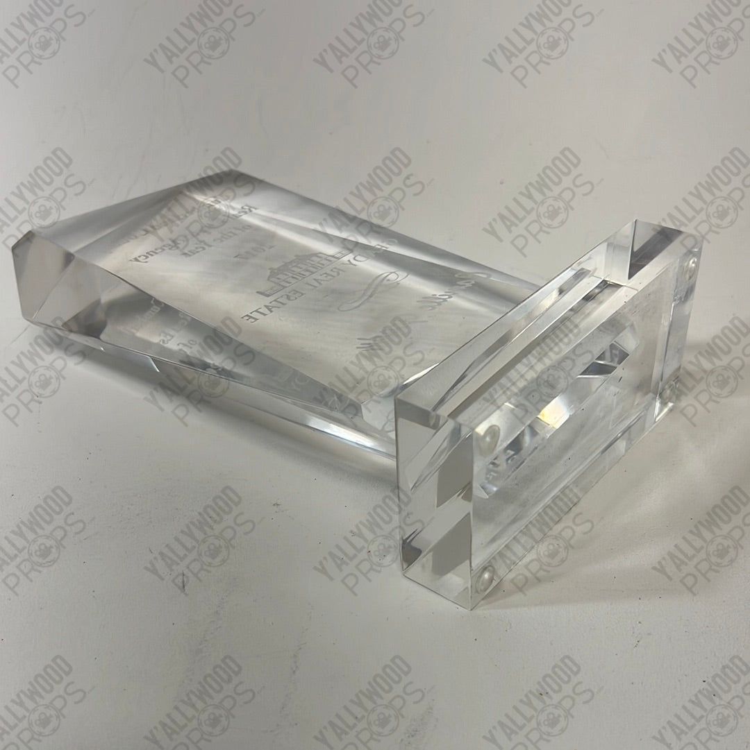 Camille Grady’s Award from Reptile Movie Prop Y'allywood Props