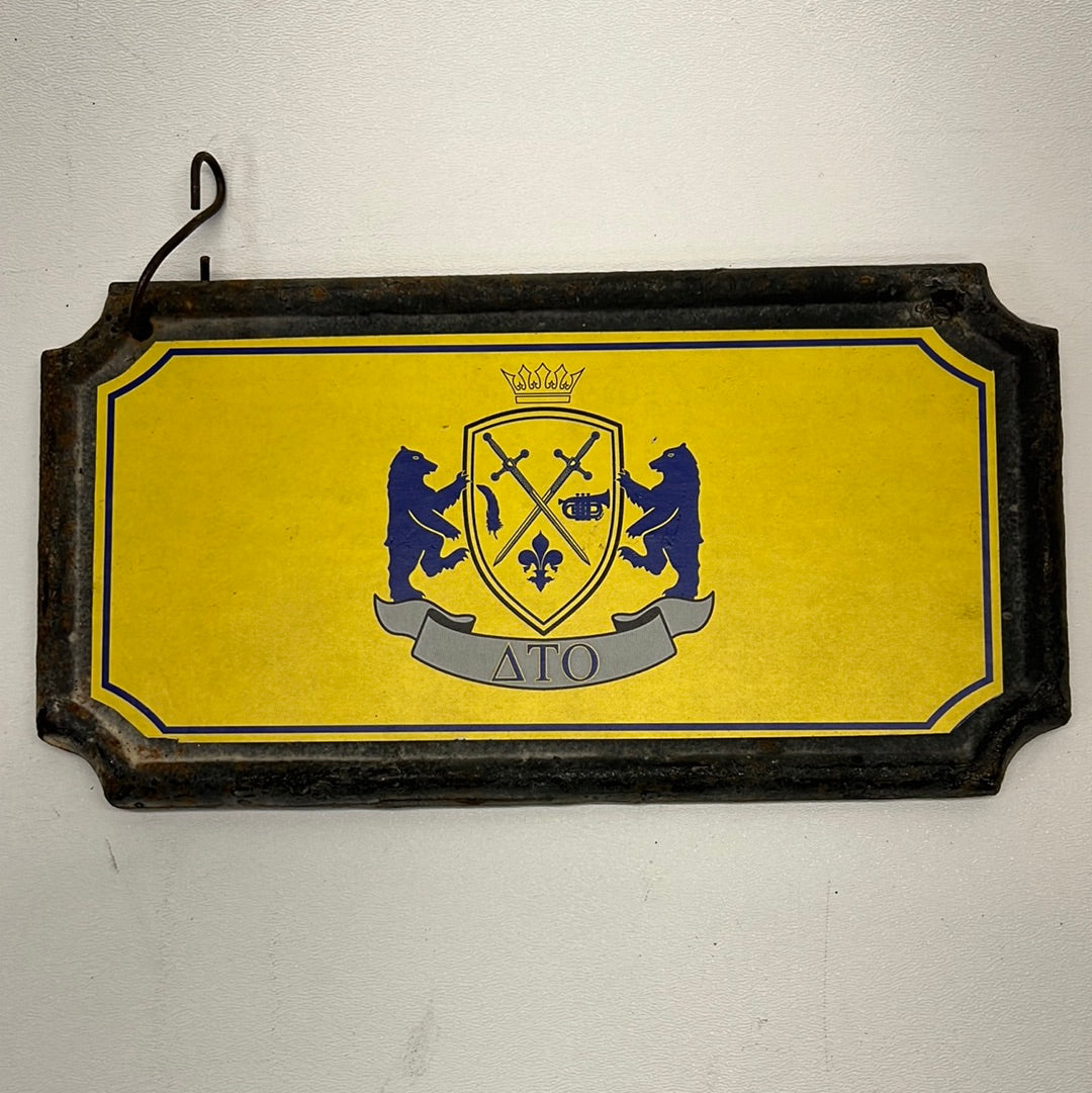 DTO Fraternity Sign from Life of the Party Movie Prop Y'allywood Props
